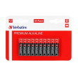 Baterie Verbatim 1,5V AAA (LR03) alkalická, balení 10ks