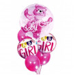 Nafukovací balónky pro dívky BABY GIRL