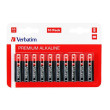 Baterie Verbatim 1,5V AA (LR06) alkalická, balení 10ks