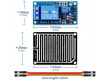 Senzor deště včetně sondy, modul s relé, napájení 5V