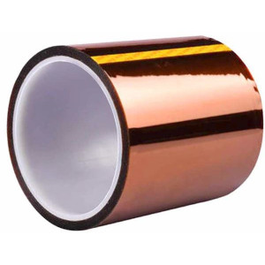 Izolační páska KAPTON, jantarová samolepící 100mm x 20m