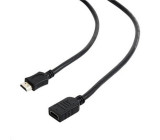 Kabel HDMI(A/M)-HDMI(A/F) 1.4, 1,8m prodlužovací