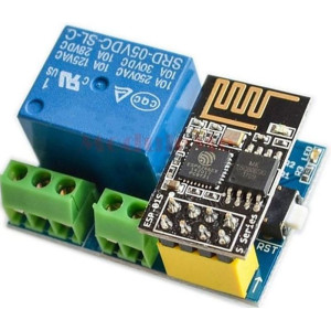 Modul relé ESP8266 s wifi modulem ESP-01, napájení 5V