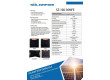 Fotovoltaický solární panel 12V/100W SZ-100-36MFE, skládací, DC 2,1mm