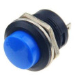 Tlačítko R13-507 OFF-(ON) 250V/3A do otvoru 16mm modré