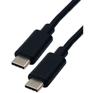 Kabel USB 3.1 konektor USB C / USB-C, 1m černý