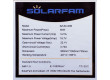 Fotovoltaický solární panel 12V/60W, SZ-60-M, 580x555x30mm