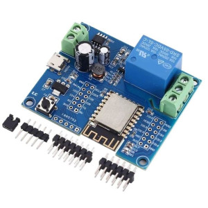 Modul relé ESP8266 s wifi modulem ESP-12F, napájení 5-80V