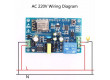 Modul relé ESP8266 s wifi modulem ESP-12F, napájení 90-250VAC
