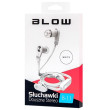 Sluchátka špunty, jack 3,5mm BLOW B-11 WHITE