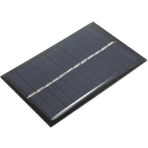 Fotovoltaický solární panel mini 6V/1W, 110x60mm