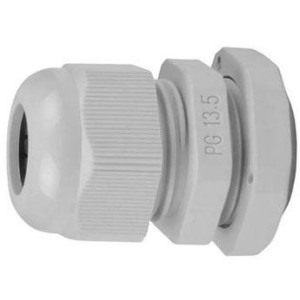 Kabelová průchodka PG-13,5 pro kabel 6-12mm bílá