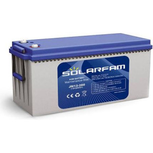 Pb akumulátor Solarfam JM12-100Ah VRLA AGM 12V/100Ah polotrakční