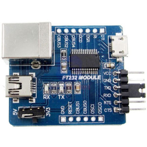 Převodník USB/TTL 3 in 1, modul s FT232RL