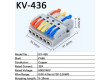 Rychlospojka KV436 se svorkou pro kabely 0,08-4mm2