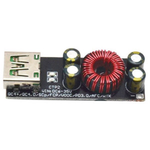 Napájecí modul, step-down měnič 5V/3A, 1xUSB QC4.0