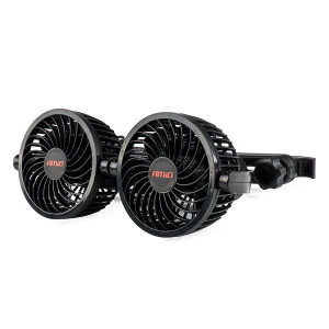 Ventilátor do auta 2x4” 12V AMIO