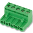Svorkovnice násuvná 5P- část se svorkami, KF2EDGK-5P, RM=3,81mm