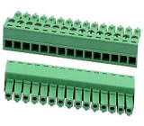 Svorkovnice násuvná 15P- část se svorkami, KF2EDGK-15P, RM=3,81mm