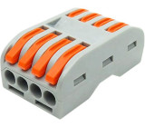 Rychlospojka PCT-224 /SPL-4/ se svorkou pro kabely 0,75-2,5mm2