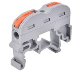Rychlospojka PCT-211 pro kabely 0,08-4mm2 na DIN lištu