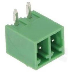 Svorkovnice násuvná 2P- část do DPS, KF2EDGR-2P, RM=5,08mm