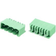 Svorkovnice násuvná 4P- část do DPS, KF2EDGV-4P, RM=5,08mm