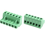 Svorkovnice násuvná 6P- část se svorkami, KF2EDGK-6P, RM=5,08mm