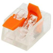 Rychlospojka PCT-412 s páčkou pro kabely 0,14-4mm2