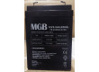 Pb akumulátor MGB VRLA AGM 12V/2,6Ah