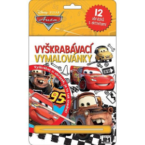 Vyškrabávací vymalovánky Auta