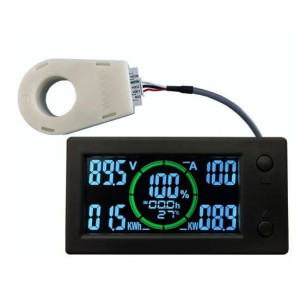 LCD Hall měř.nap.proudu a kapacity 0-300V 0-50A, s bluetooth WLS-PVA