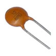 10pF/50V, NPO, RM=2,54mm, keramický kondenzátor