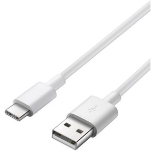 Kabel USB 2.0 konektor USB A / USB-C, 3m bílý