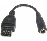 Redukce DC 2,1mm/ USB (A) zdířka