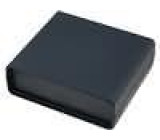 Krabička s panelem 50mm x 149,5mm x 129,8mm plast černá