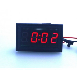 LED digitální hodiny 12-24V s červenými čísly VPAXVOLT serie