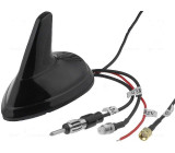 Anténa SHARK AM, FM, GPS, GSM DIN, FME-A SMA-A černá 12VDC