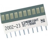 DC-10EGWA LED display sloupec   (10x) / červená (10x)