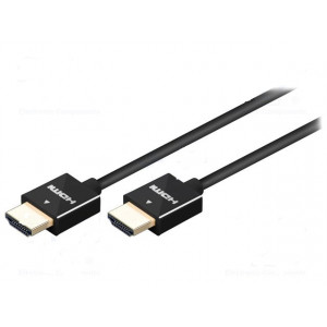 Kabel HDMI 1.4 HDMI vidlice, z obou stran 1m černá