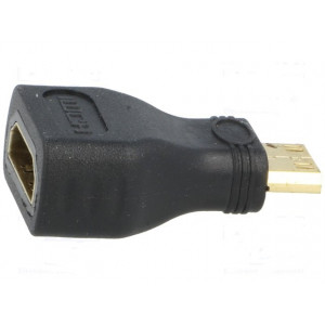 Adaptér HDMI zásuvka, HDMI mini vidlice