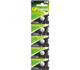Baterie: lithiové 3V CR1220 Počet čl:5 Ø12x2mm 35mAh
