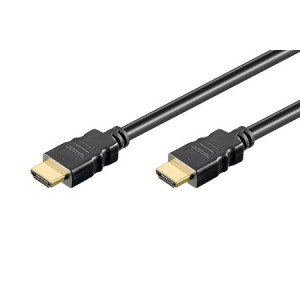 Kabel HDMI 2.0 HDMI vidlice, z obou stran 0,5m černá