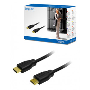 Kabel HDMI 1.4 HDMI vidlice, z obou stran 3m černá