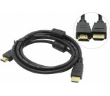 Kabel HDMI 1.4 HDMI vidlice z obou stran 1,8m černá