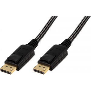 Kabel Display Port 1.2 DisplayPort vidlice, z obou stran 3m