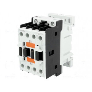 Stykač: 3-pólový NO x3 Pomocné kontakty: NO 230VAC 25A BF 690V