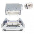 Konektor: HDC vidlice + zásuvka Han Kit PIN: 16 16+PE úhlový