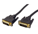 Kabel DVI-I (24+5) vidlice, z obou stran 10m barva černá