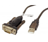 Adaptér USB-RS232 D-Sub 9pin vidlice, USB A vidlice 1,5m